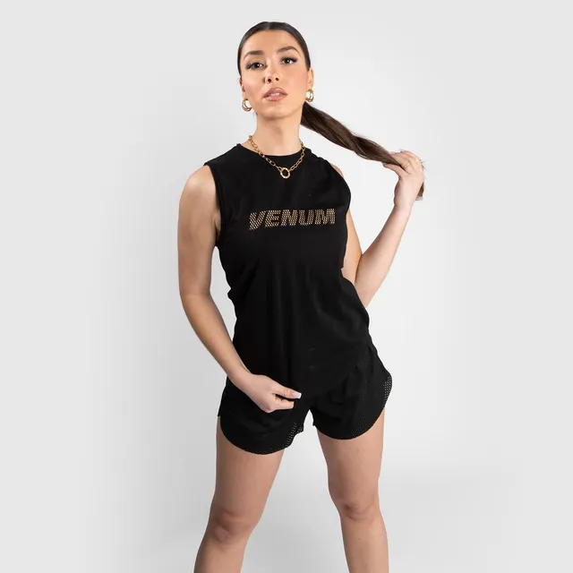venum-lightning-tank-top-damen-schwarz-gold image 1