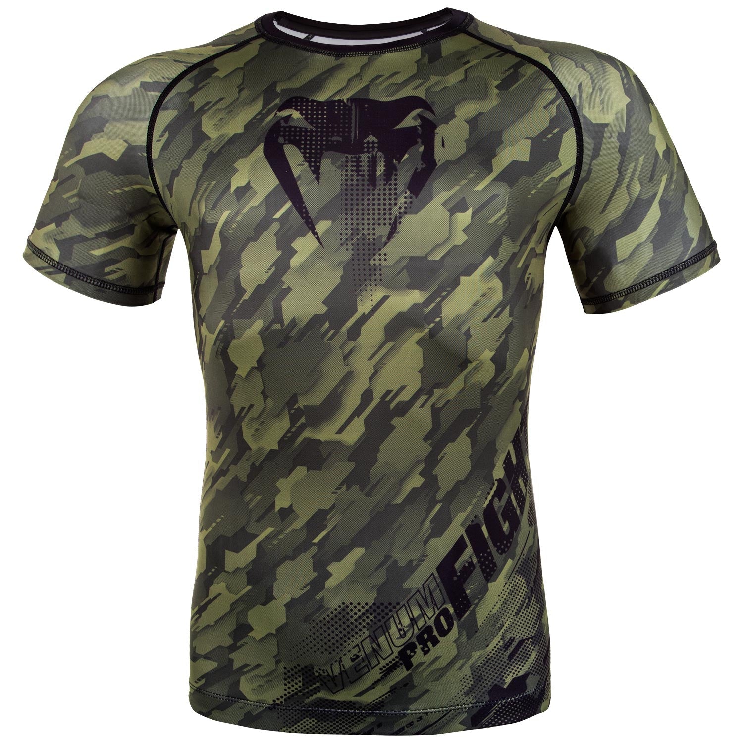 venum-tecmo-rashguard-kurzarm-khaki image 1