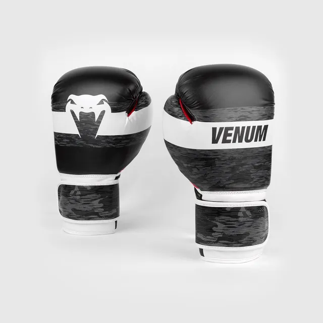 venum-bandit-boxhandschuhe-schwarz-grau image 1