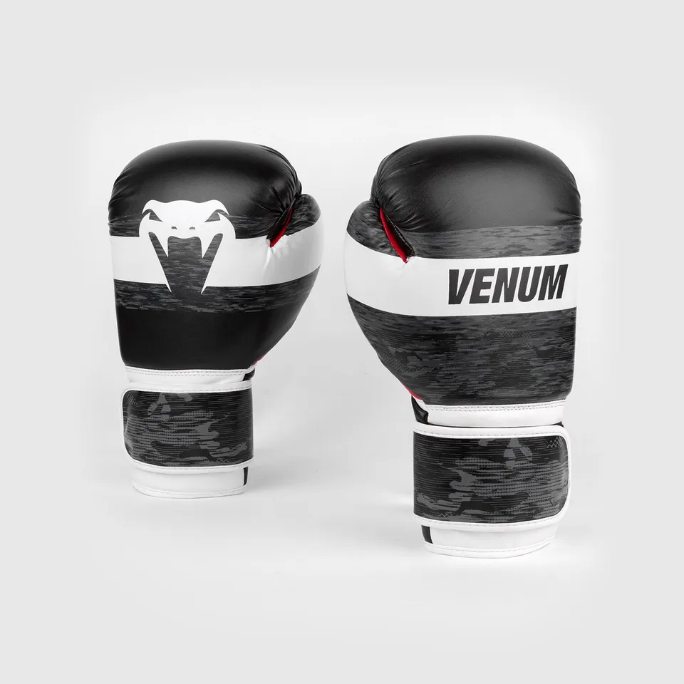 venum-bandit-boxhandschuhe-schwarz-grau image 1