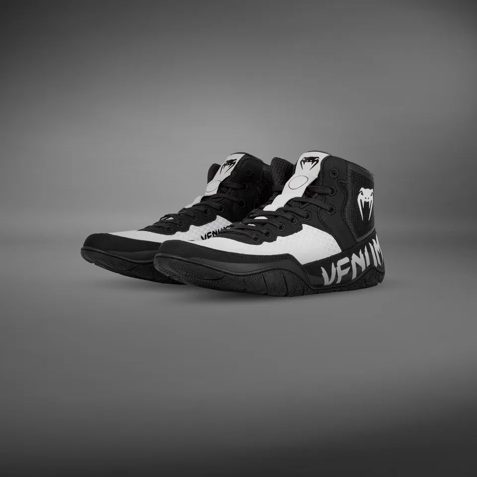 venum-elite-wrestling-schuhe-schwarz-wei image 1