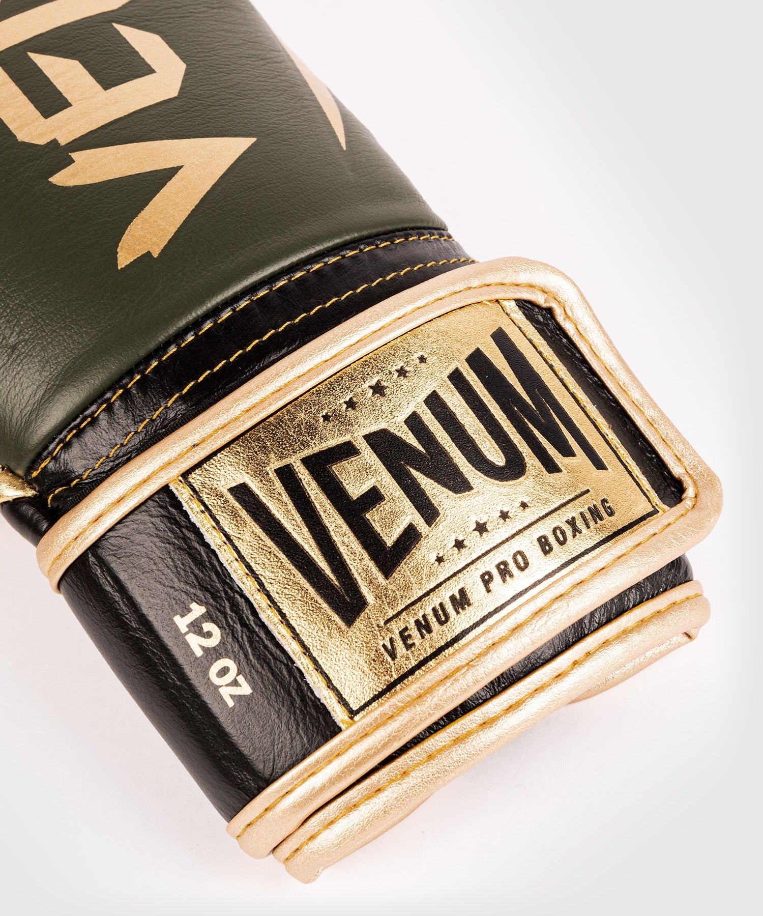 venum-hammer-professionelle-boxhandschuhe-klettverschluss-khaki-gold image 3