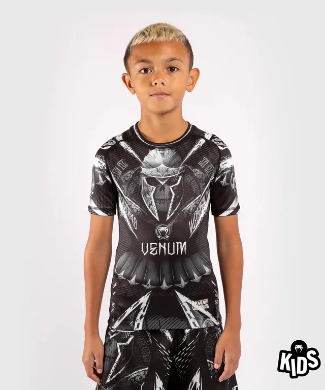 venum-gldtr-4-0-kurzarm-rashguard-kinder-schwarz-wei image 1