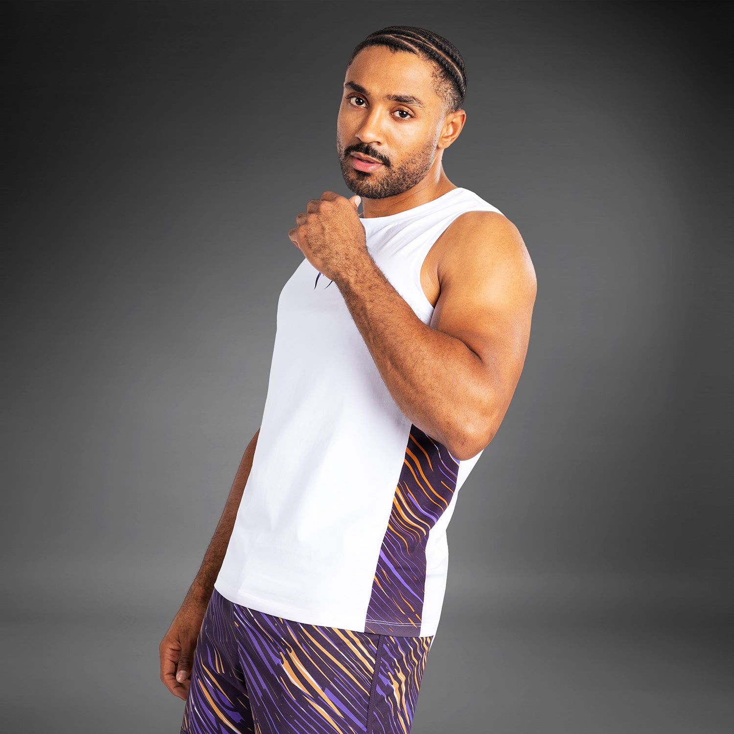 venum-rapid-herren-tank-top-wei-dunkelviolett image 2