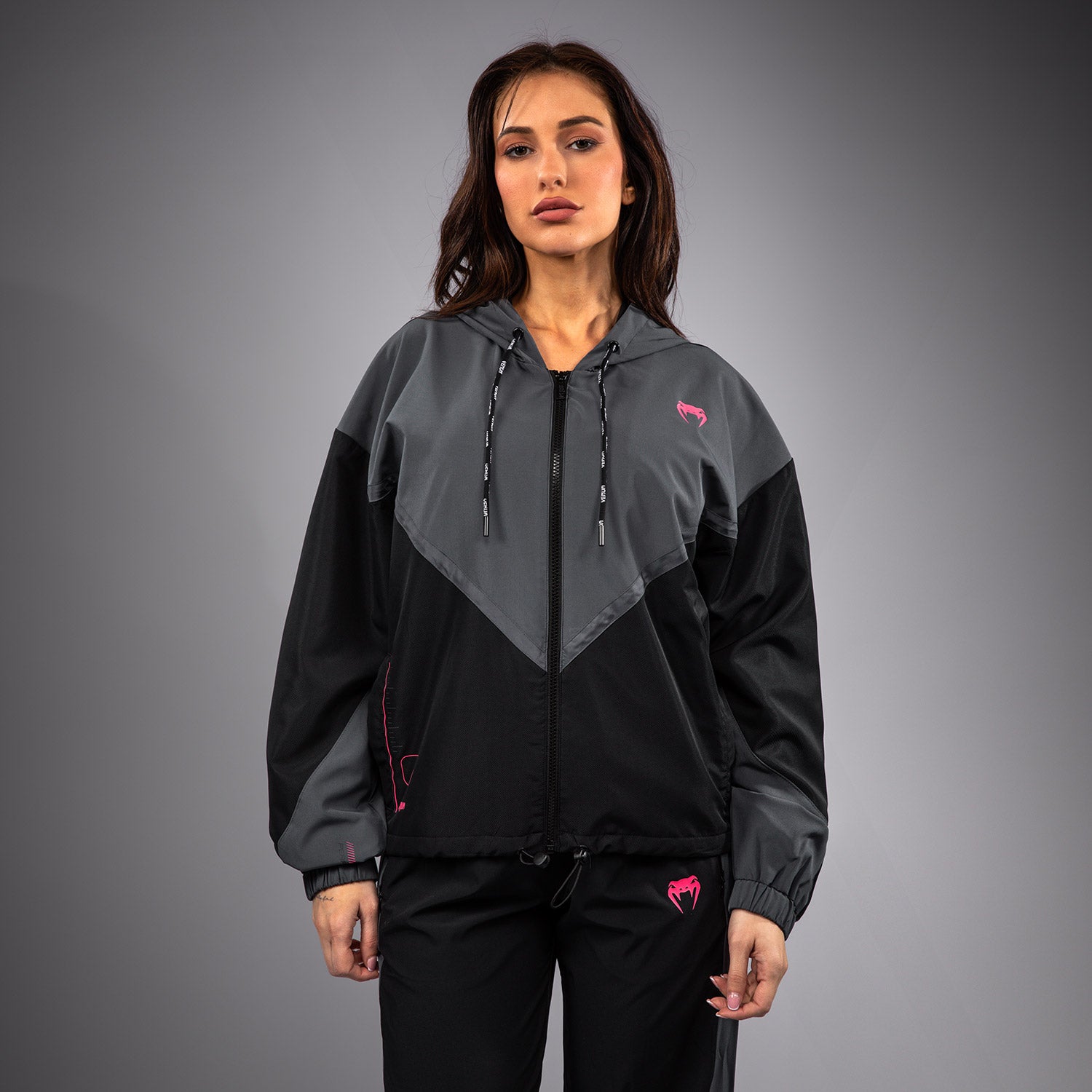 venum-tactical-xt-damen-trainingsjacke-schwarz-sturmgrau image 6