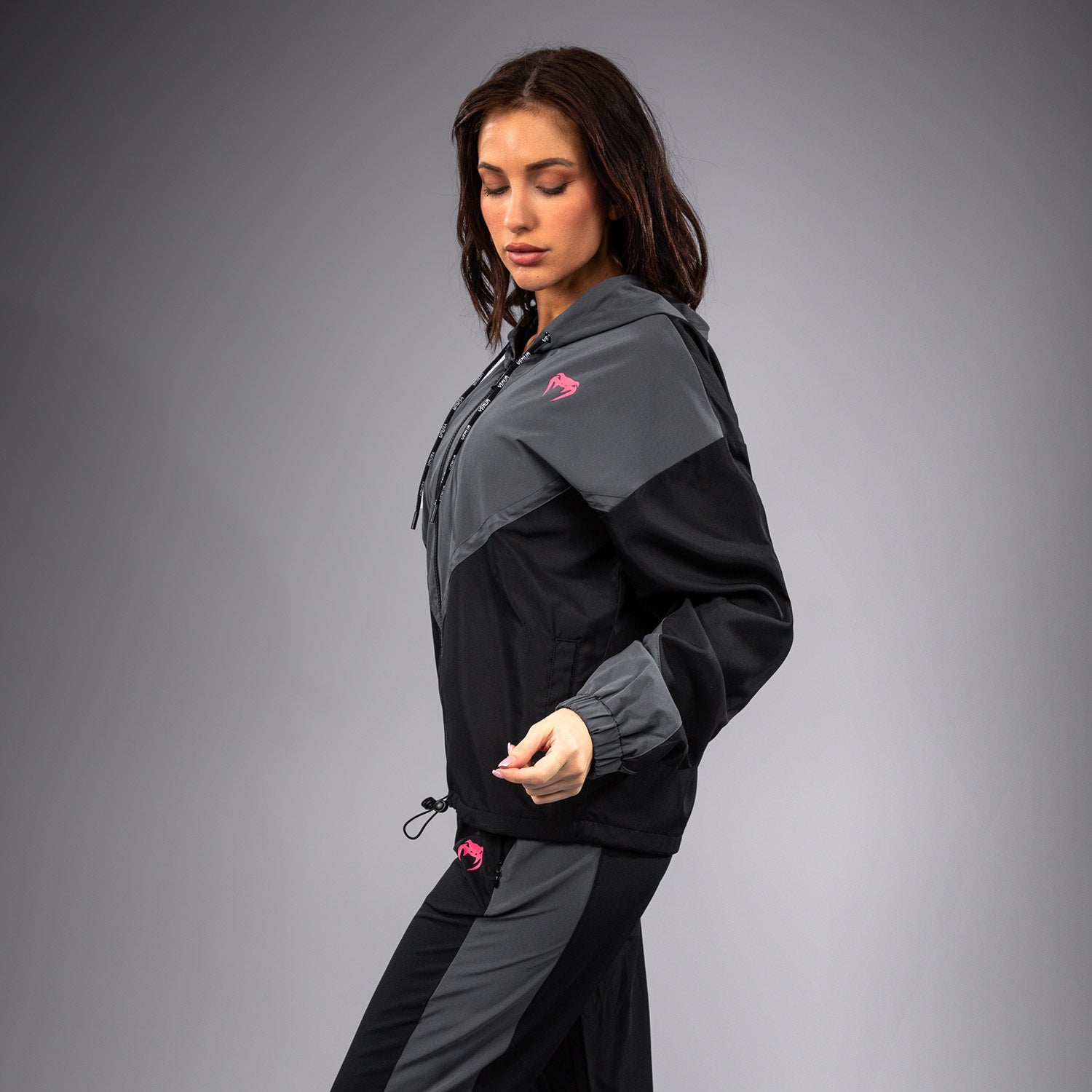 venum-tactical-xt-damen-trainingsjacke-schwarz-sturmgrau image 3