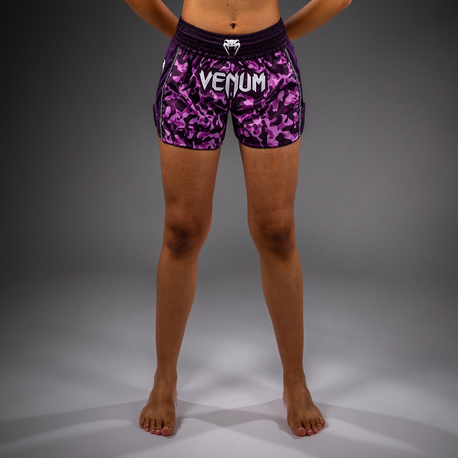 venum-iris-muay-thai-shorts-damen-pflaume-rosa image 1