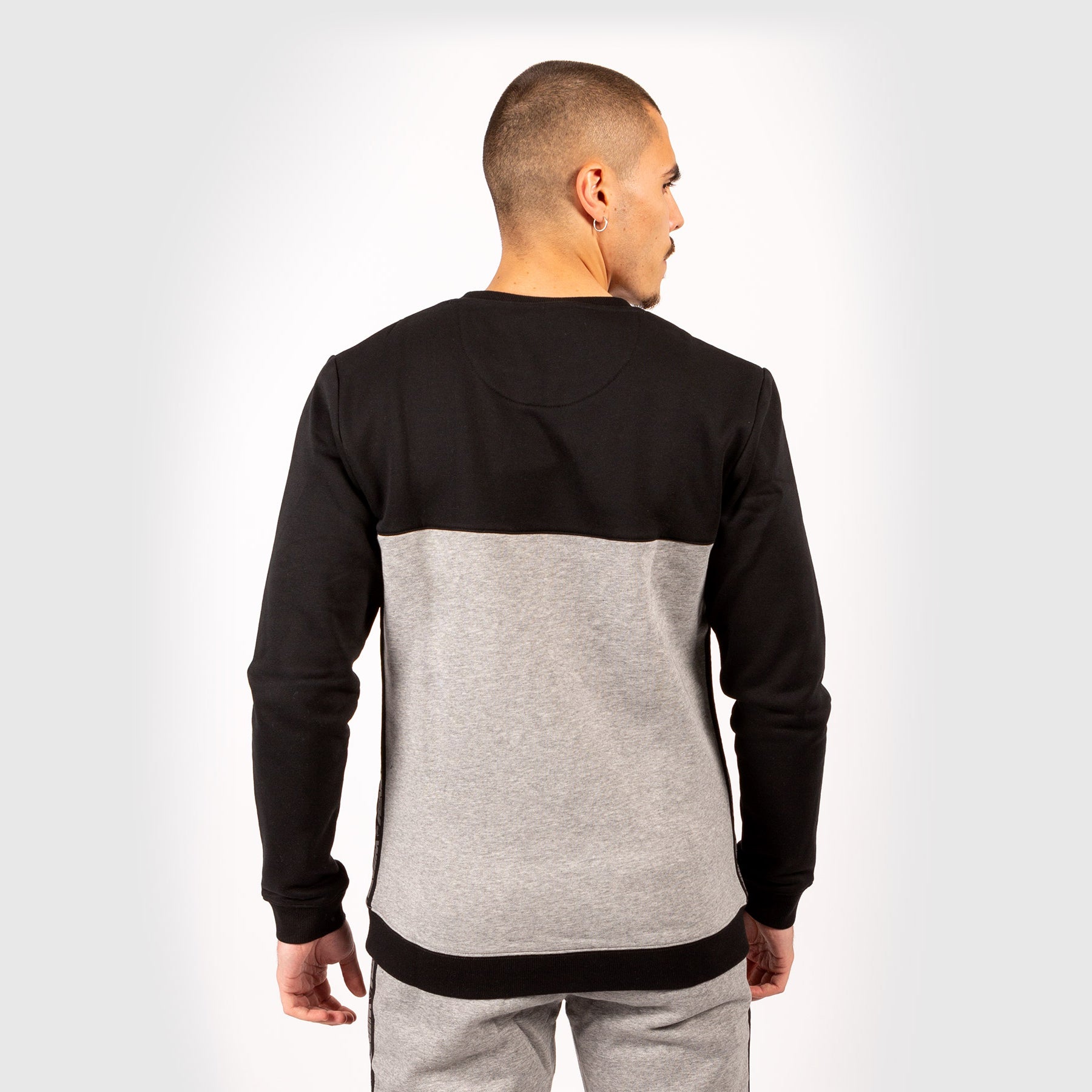 venum-connect-sweatshirt-f-r-herren-schwarz-dunkelheide-grau image 4