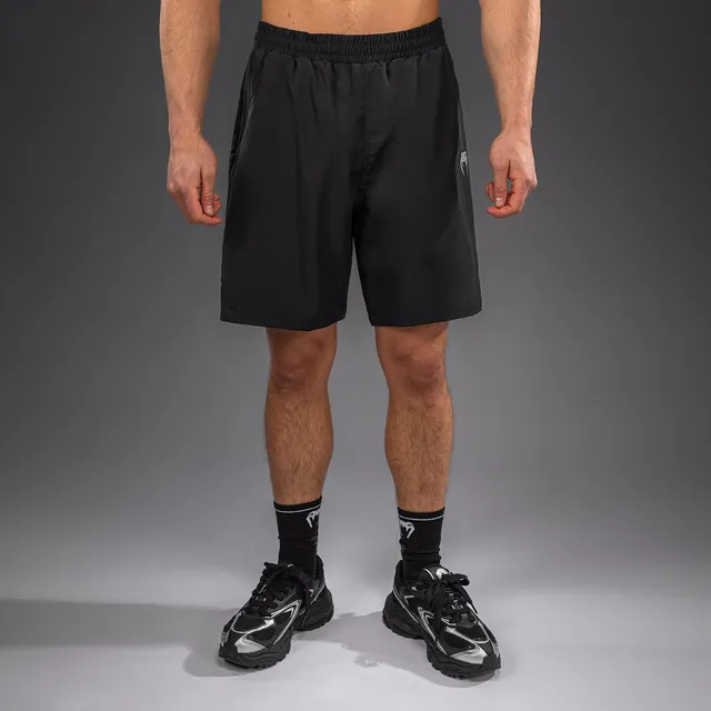 venum-lazer-trainingsshorts-schwarz-grau image 1