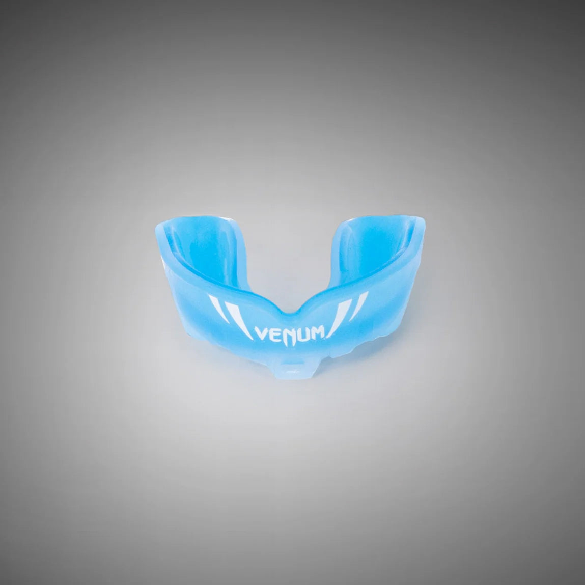 venum-challenger-kinder-mundschutz-blau-transparent-mit-riemen image 1