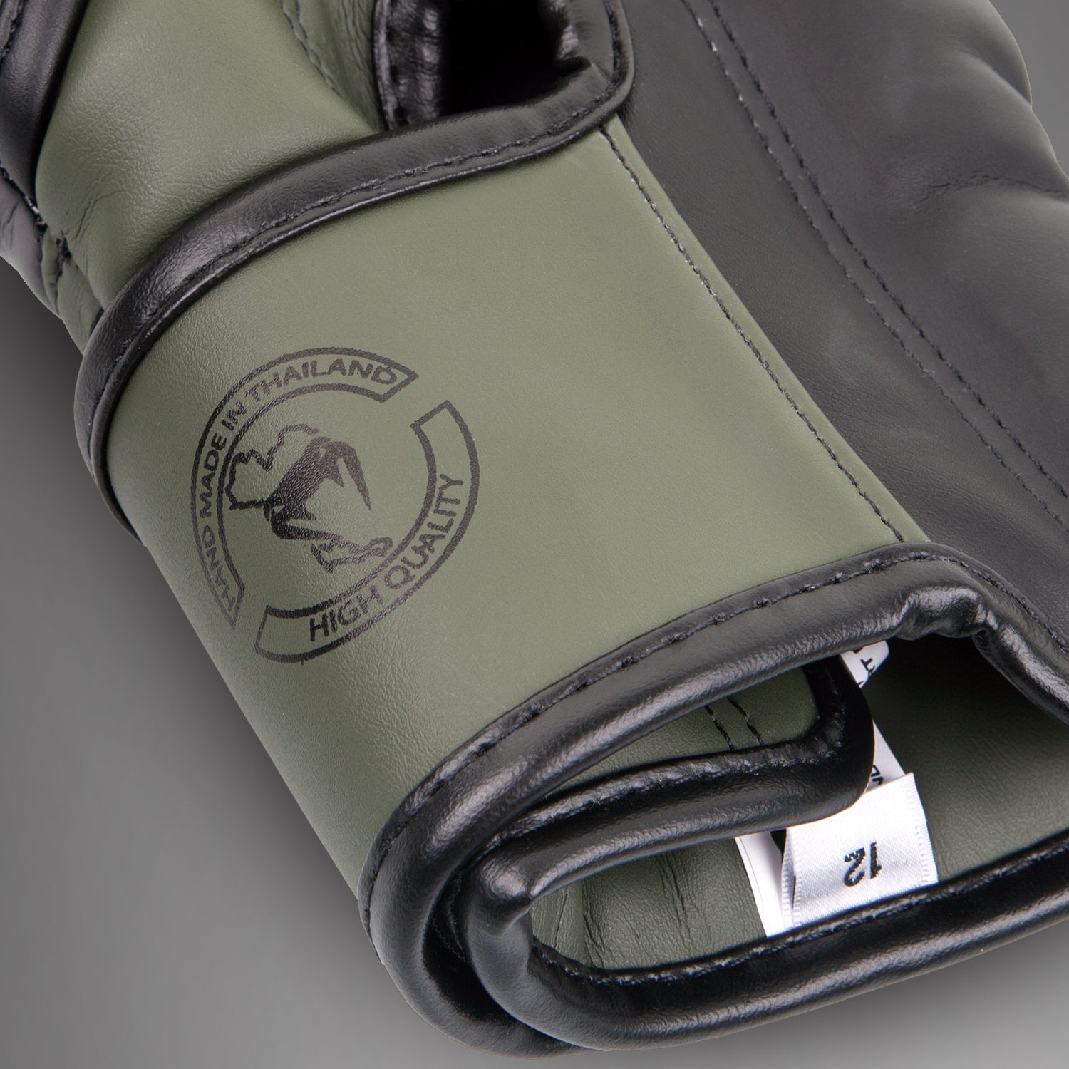 venum-elite-boxhandschuhe-khaki-schwarz image 5