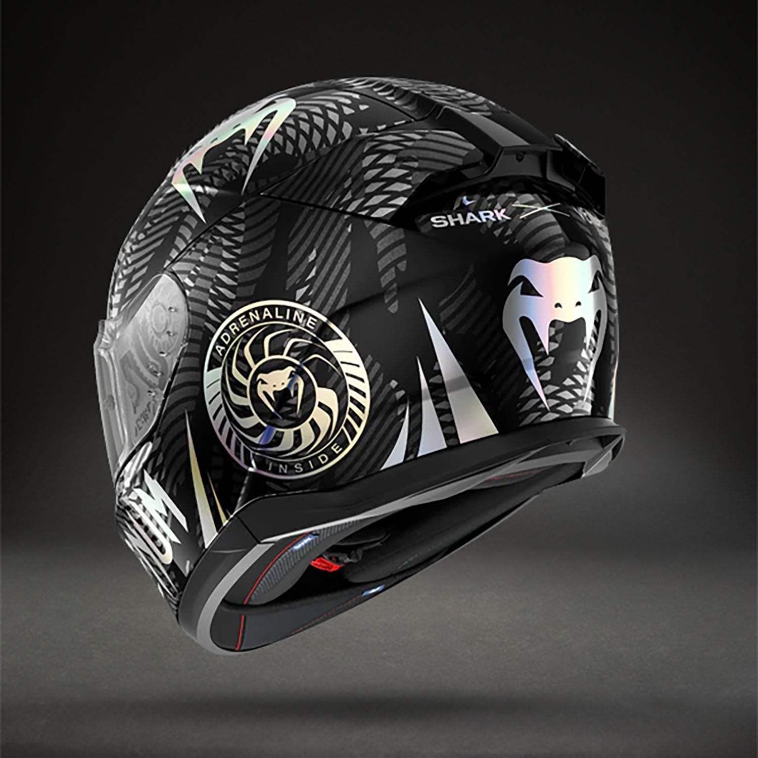 venum-x-shark-d-skwal-3-motorradhelm-schwarz-chrom-anthrazit image 3