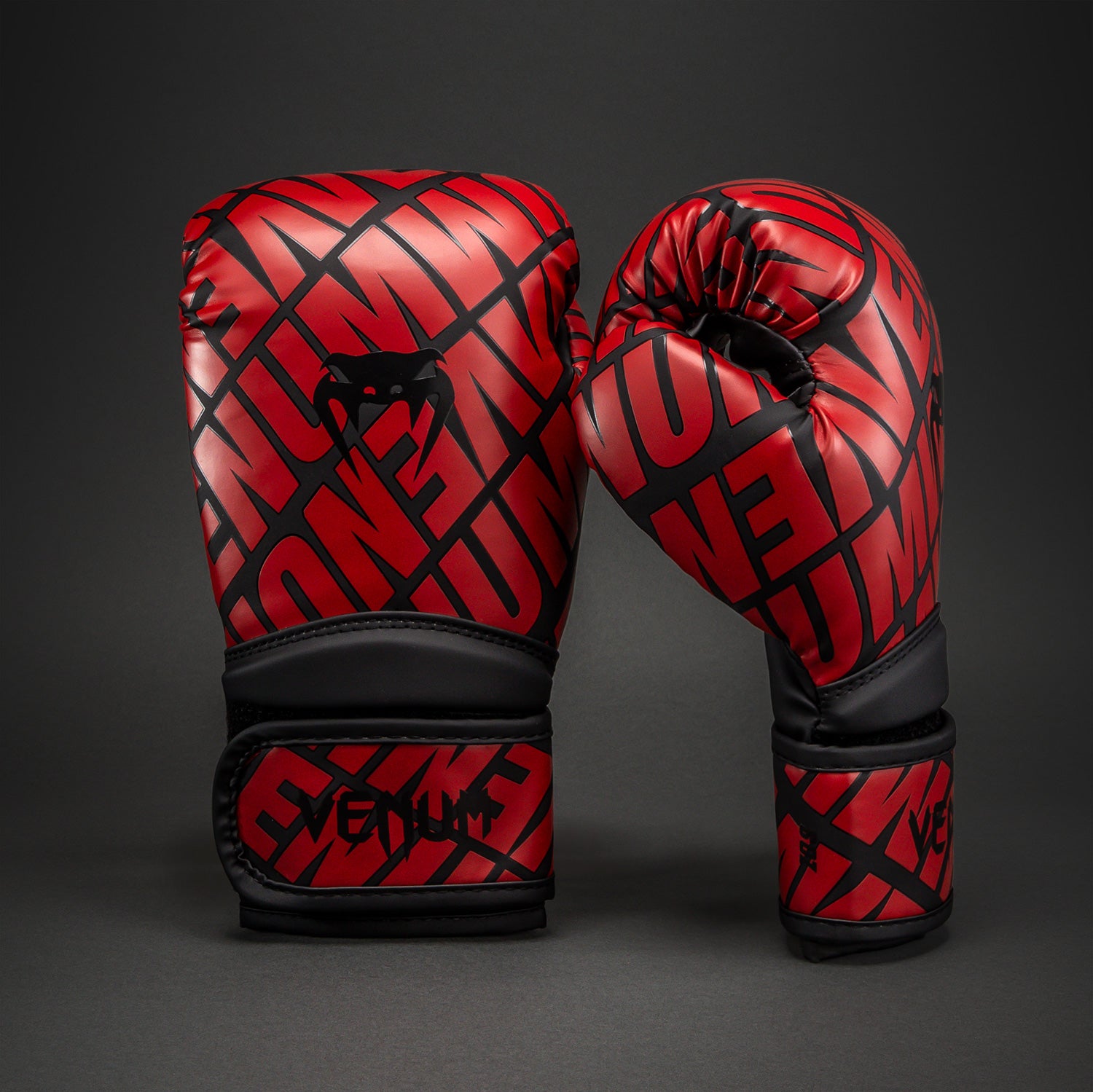 venum-contender-1-5-xt-3d-boxhandschuhe-f-r-kinder-schwarz-rot image 2