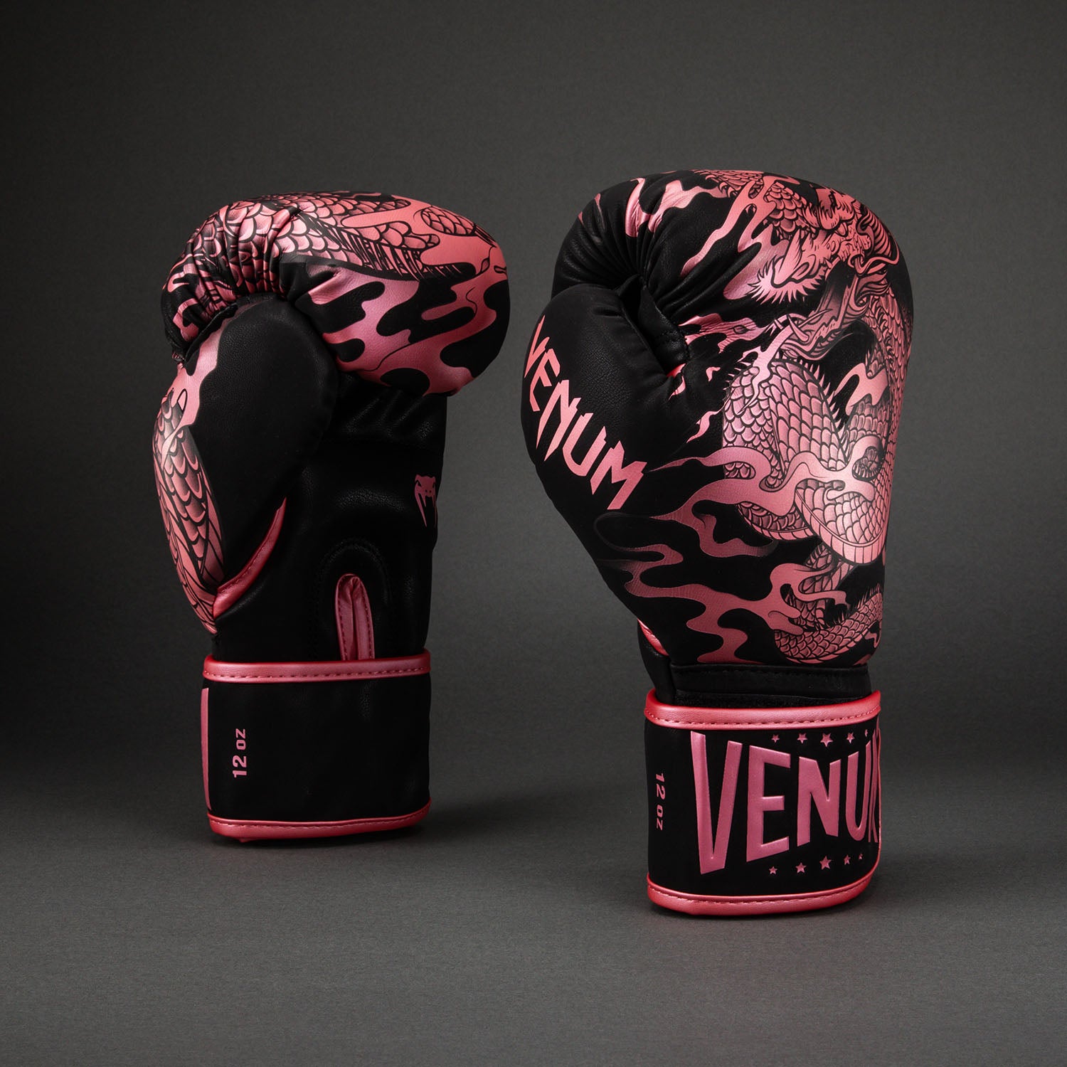 venum-dragon-s-flight-boxhandschuhe-schwarz-metallic-rosa image 2