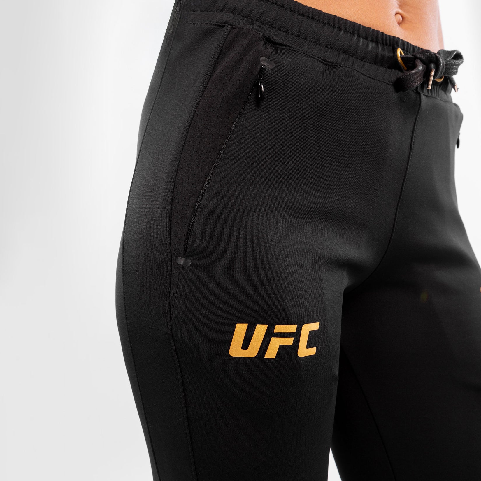 ufc-venum-authentic-fight-night-damen-walkout-pant-champion-schwarz-gold image 6