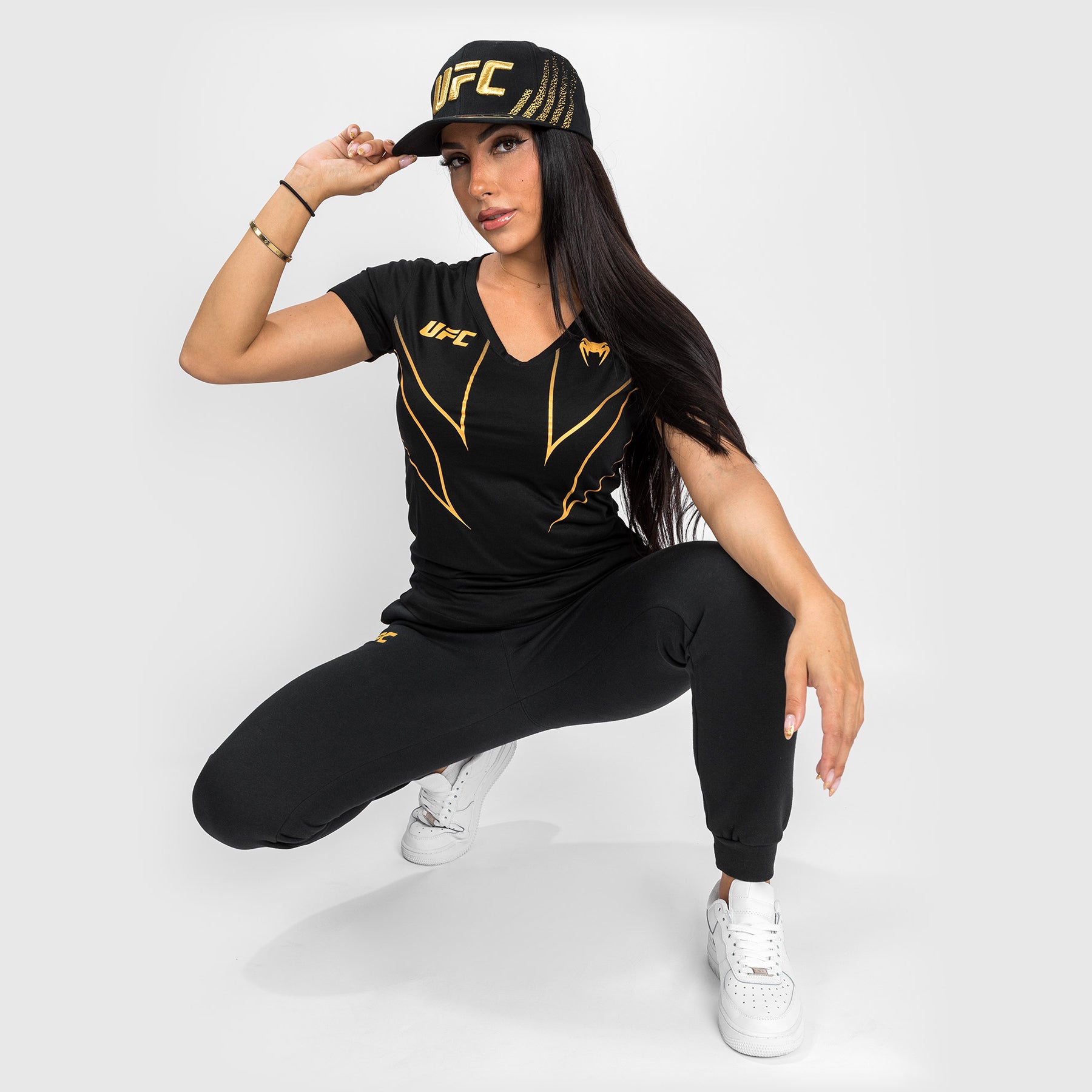 ufc-venum-fight-night-2-0-replica-frauen-t-shirt-champion image 3