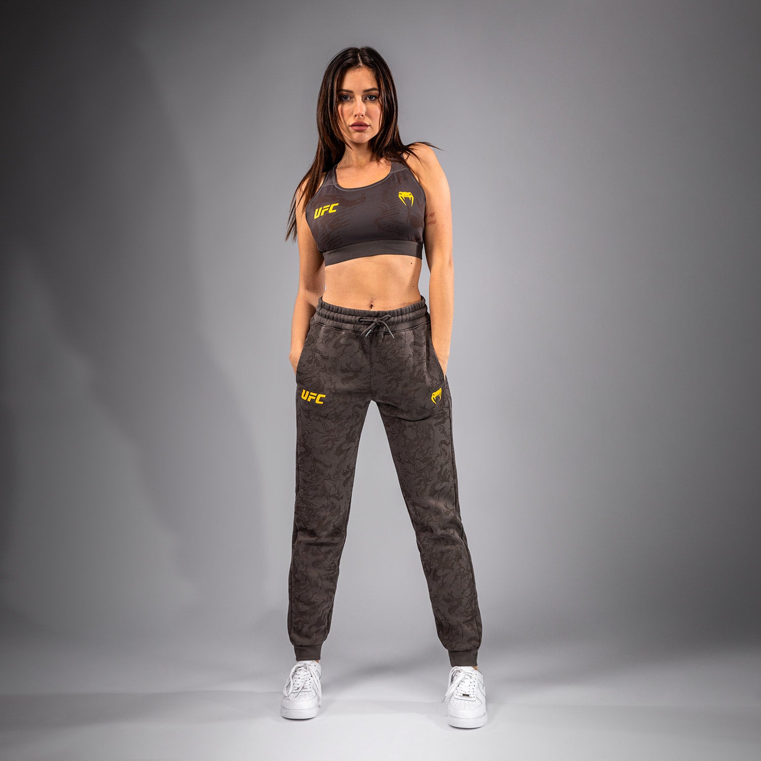 venum-ufc-fusion-fight-week-damen-baumwollhose-erdiges-braun image 4