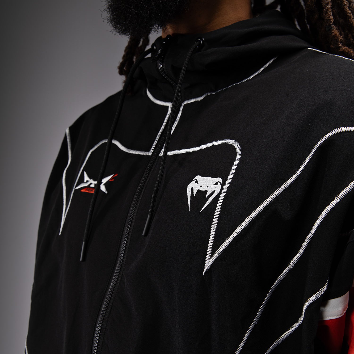 venum-x-dtr-fight-attack-90-trainingsanzugjacke-schwarz-orange image 6