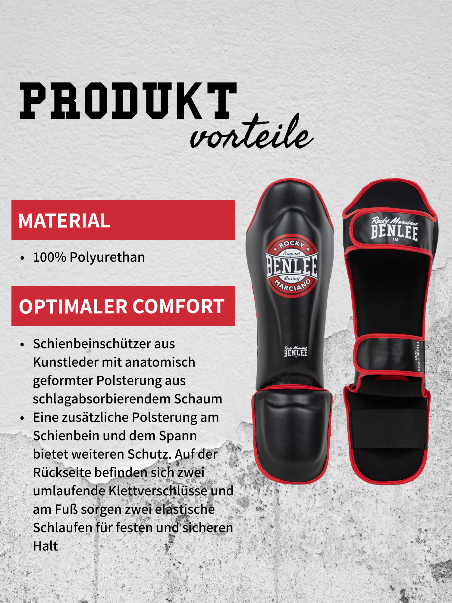 benlee-buster-schienbeinschoner-aus-kunstleder-mit-spannschutz image 7