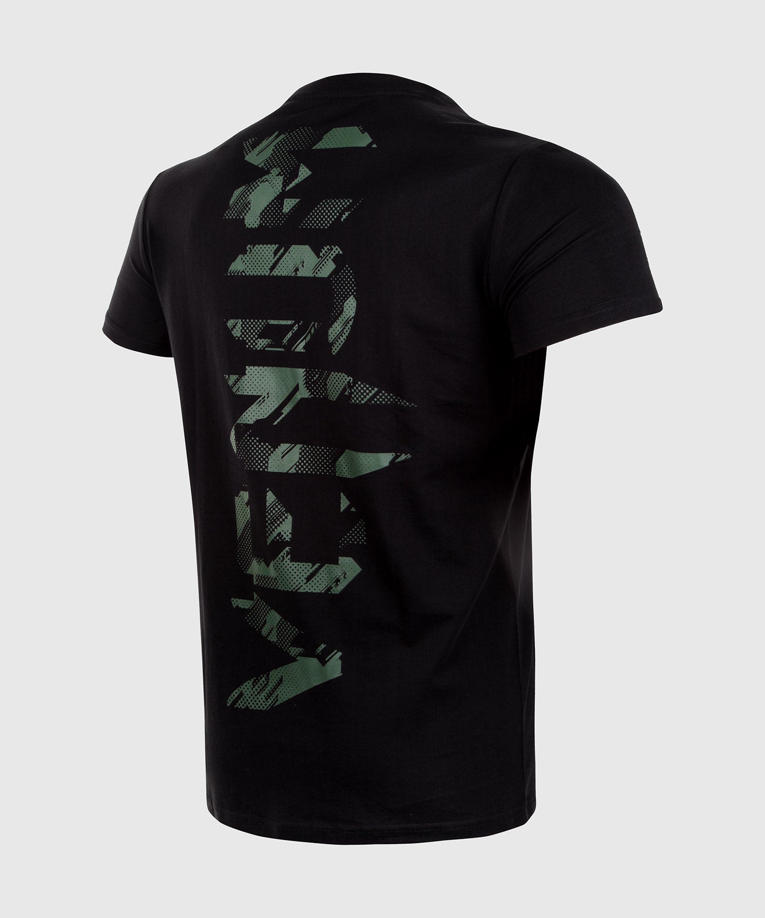 venum-tecmo-giant-t-shirt-schwarz-khaki image 2