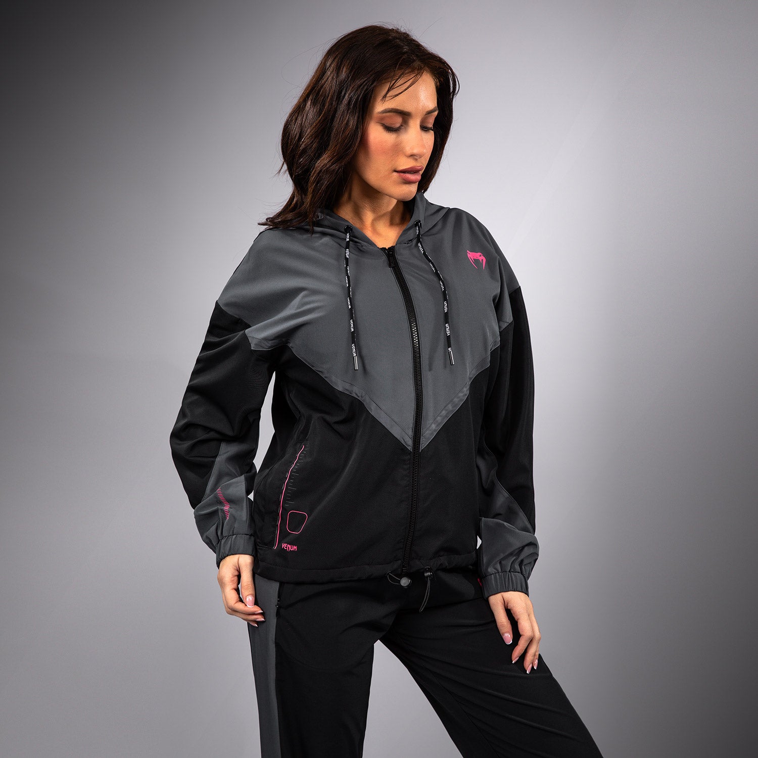 venum-tactical-xt-damen-trainingsjacke-schwarz-sturmgrau image 5