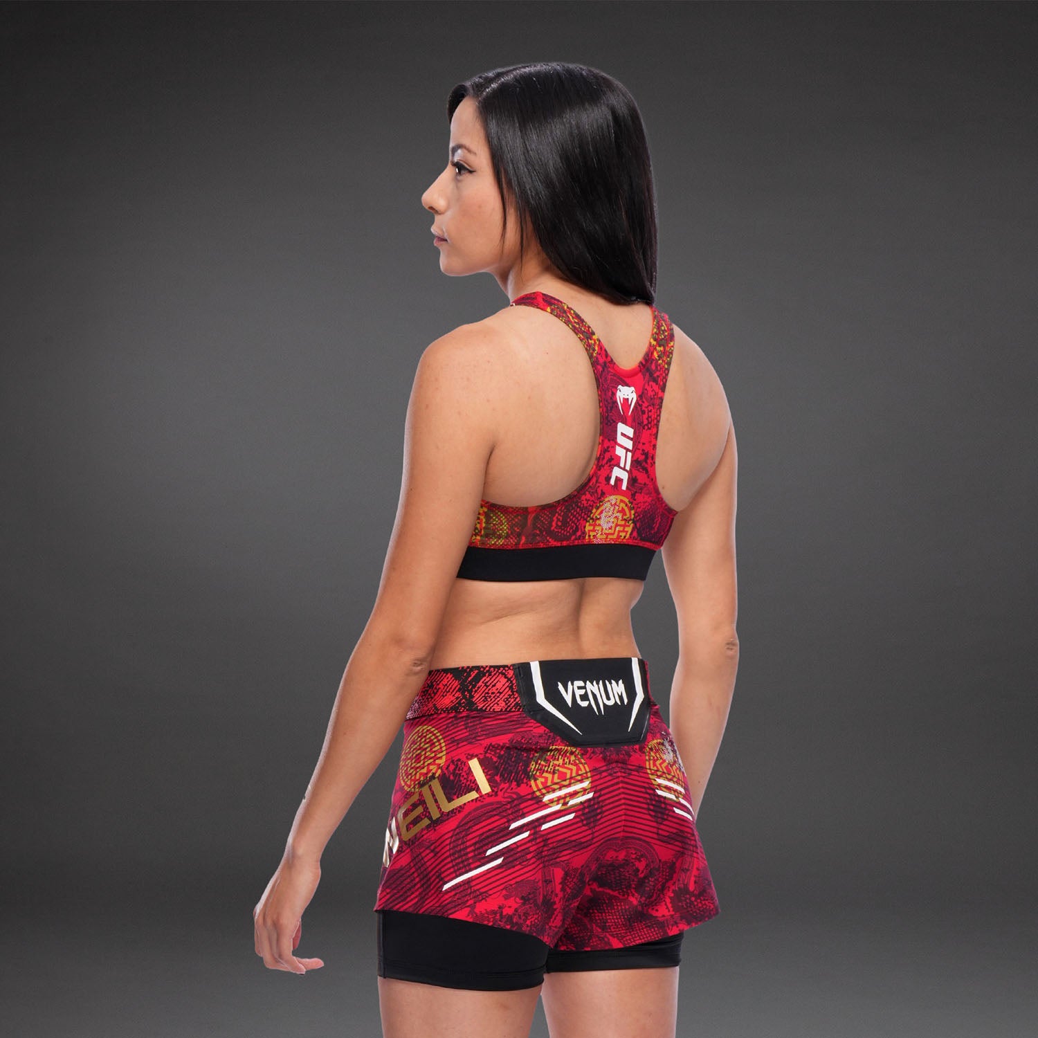 venum-ufc-unrivaled-by-venum-zhang-weili-damen-sport-bh-rot image 2
