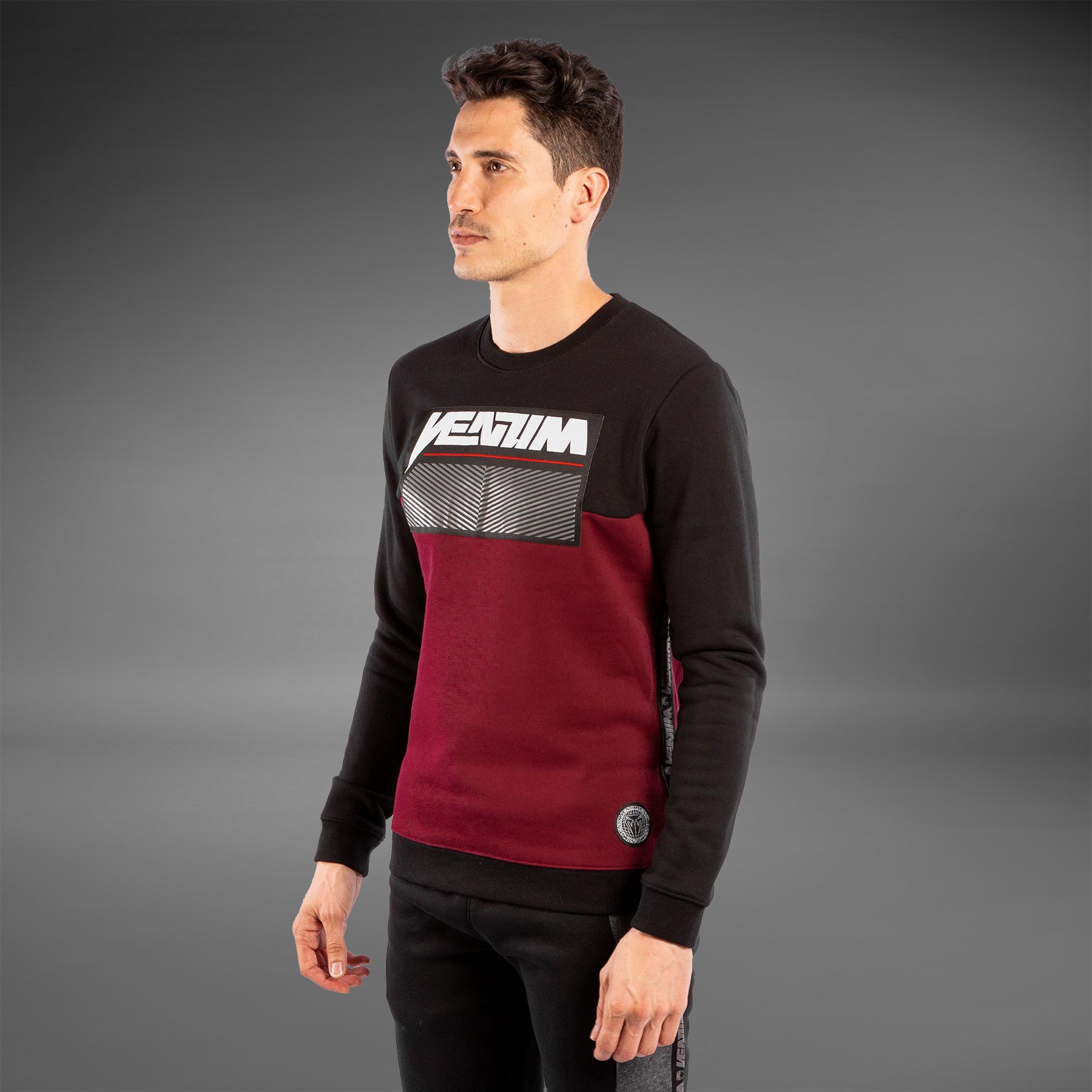 venum-rafter-sweatshirt-herren-bordeaux image 2