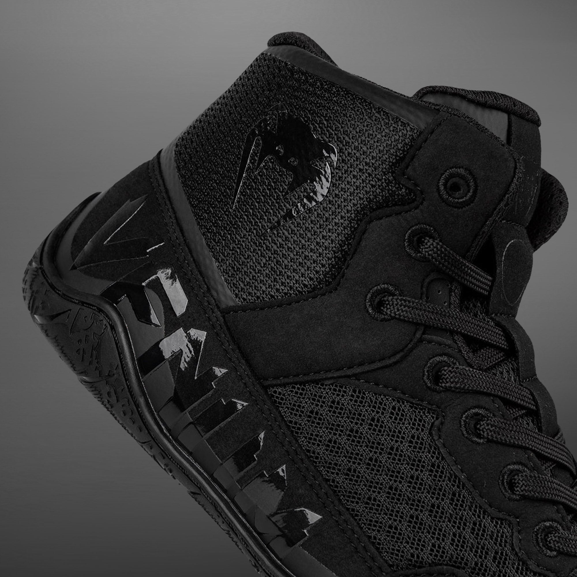 venum-elite-wrestling-schuhe-schwarz-schwarz image 6