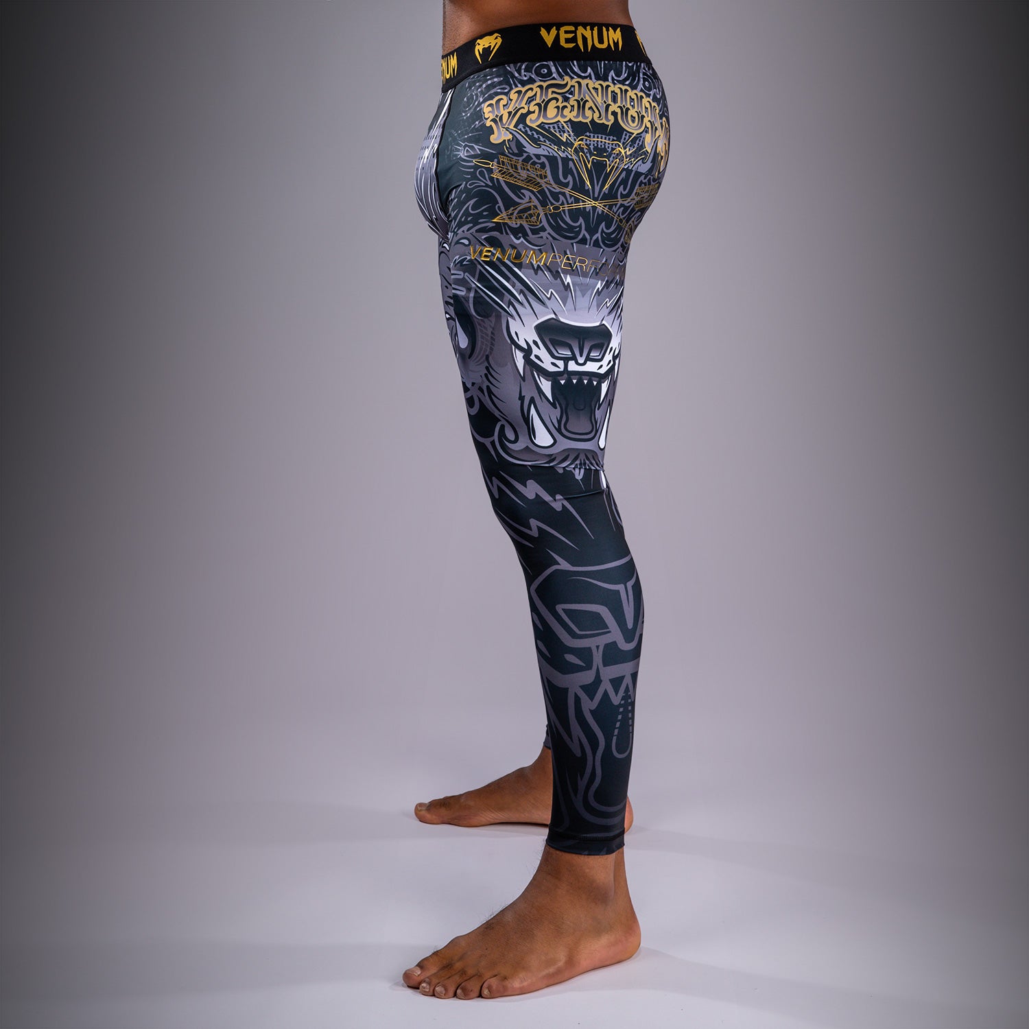 venum-wolf-atak-spats-schwarz-grau image 3