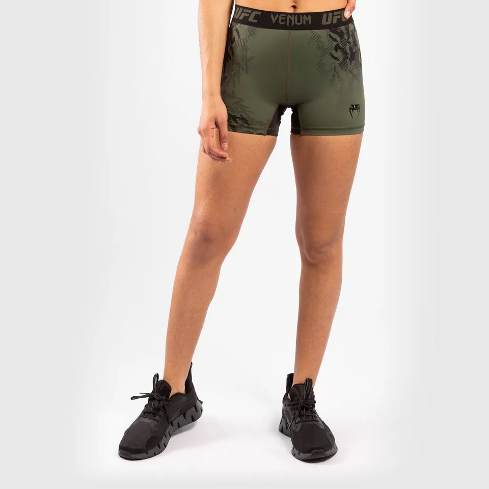 venum-ufc-authentic-fight-week-damen-kompressionsshorts-khaki image 1