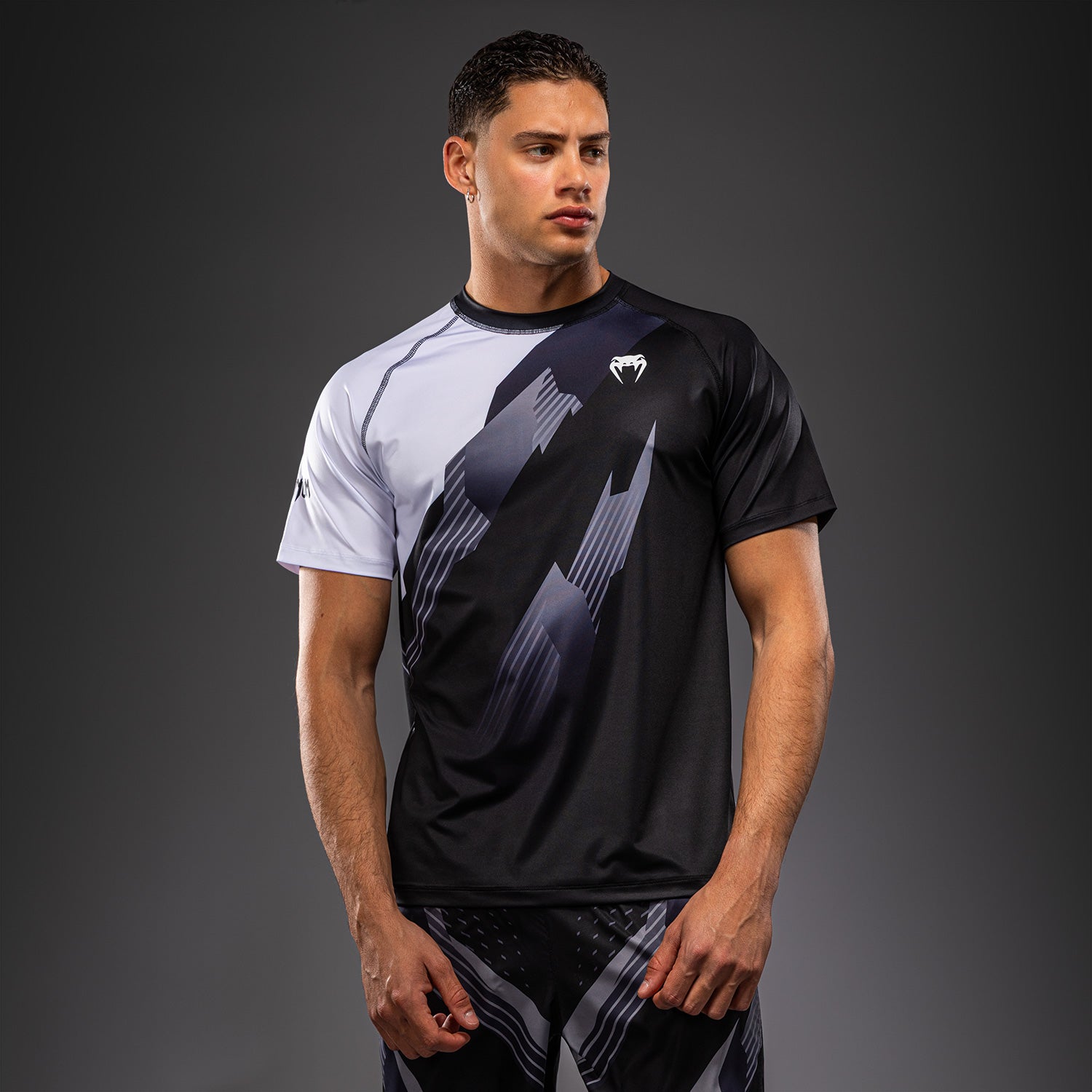 venum-no-gi-6-0-dry-tech-t-shirt-schwarz-wei image 1