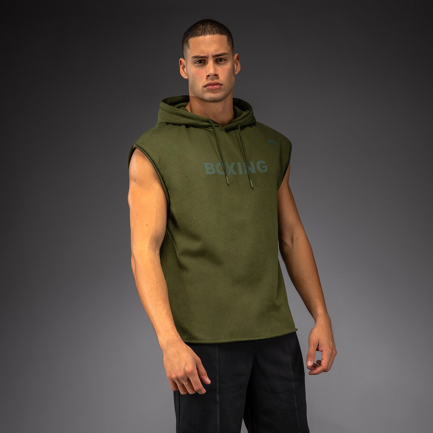 venum-boxing-vt-rmelloser-kapuzenpullover-milit-rgr-n image 3