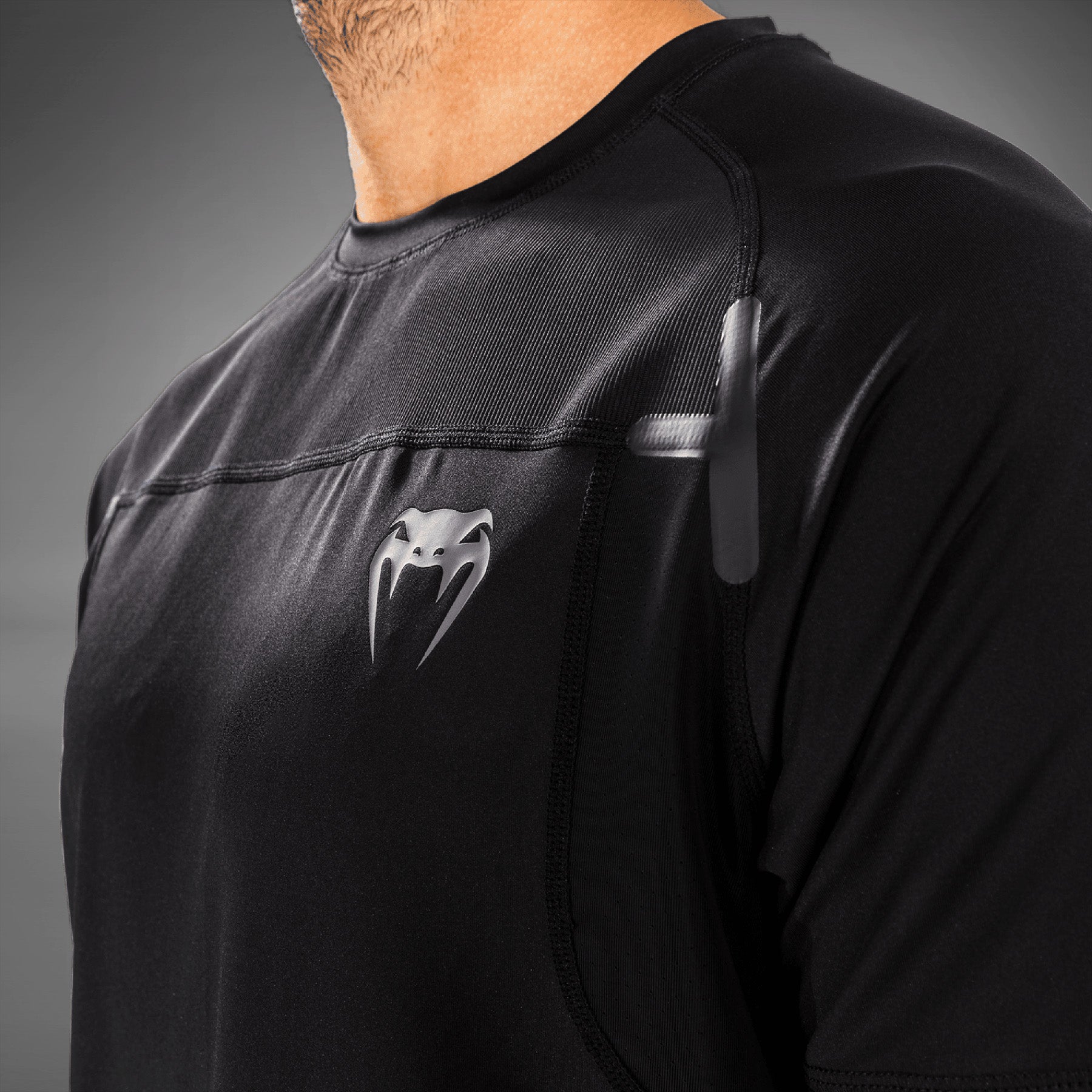 venum-g-fit-air-dry-tech-t-shirt-herren-schwarz image 6