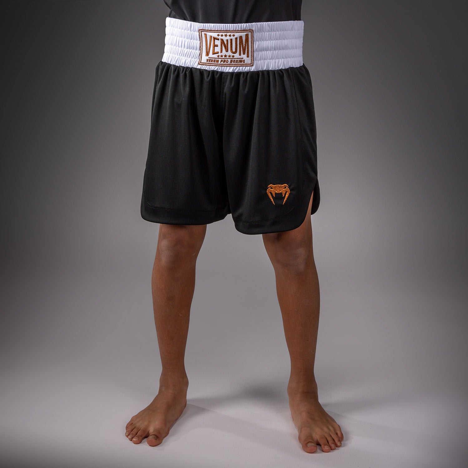 venum-classic-boxshorts-f-r-kinder-schwarz-gold image 1