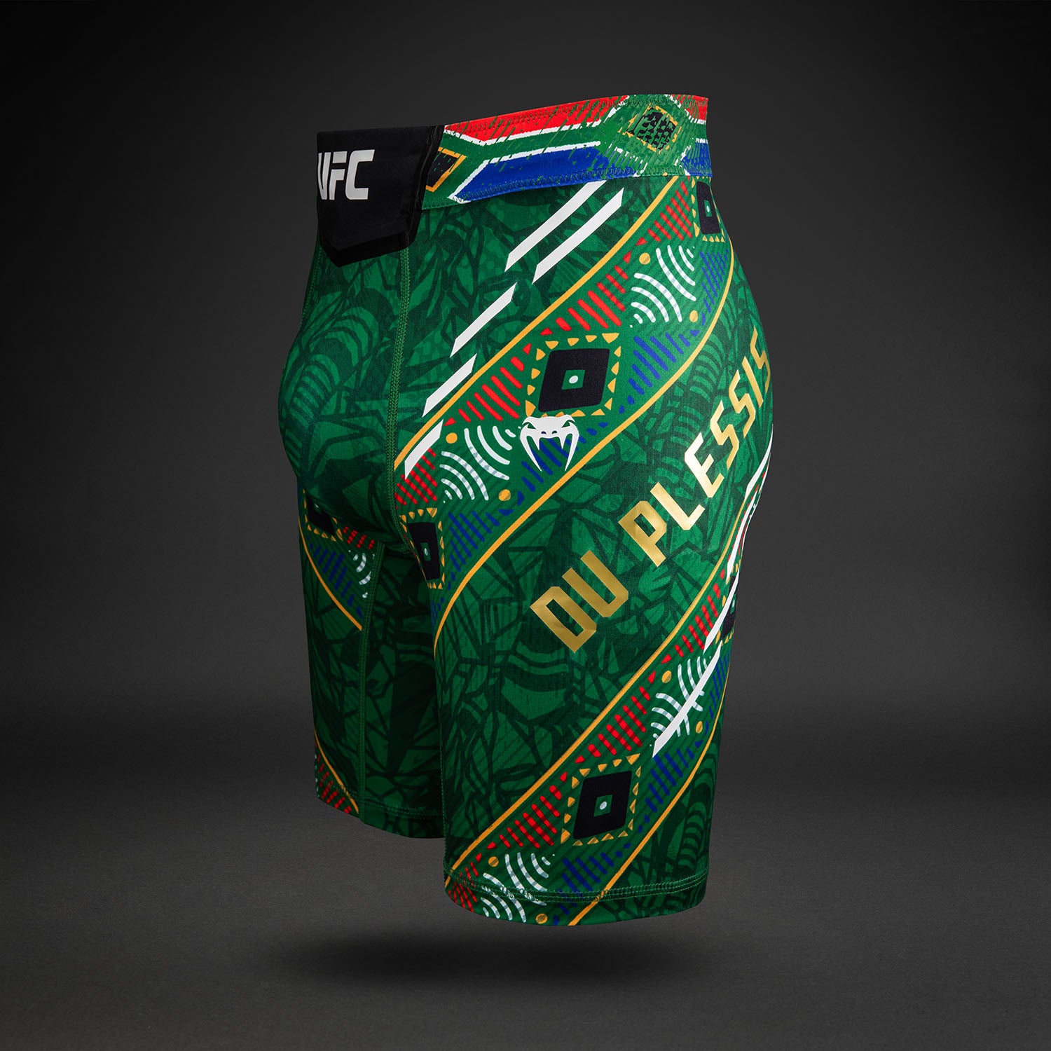venum-ufc-unrivaled-dricus-du-plessis-vale-tudo-shorts-herren-gr-n image 1