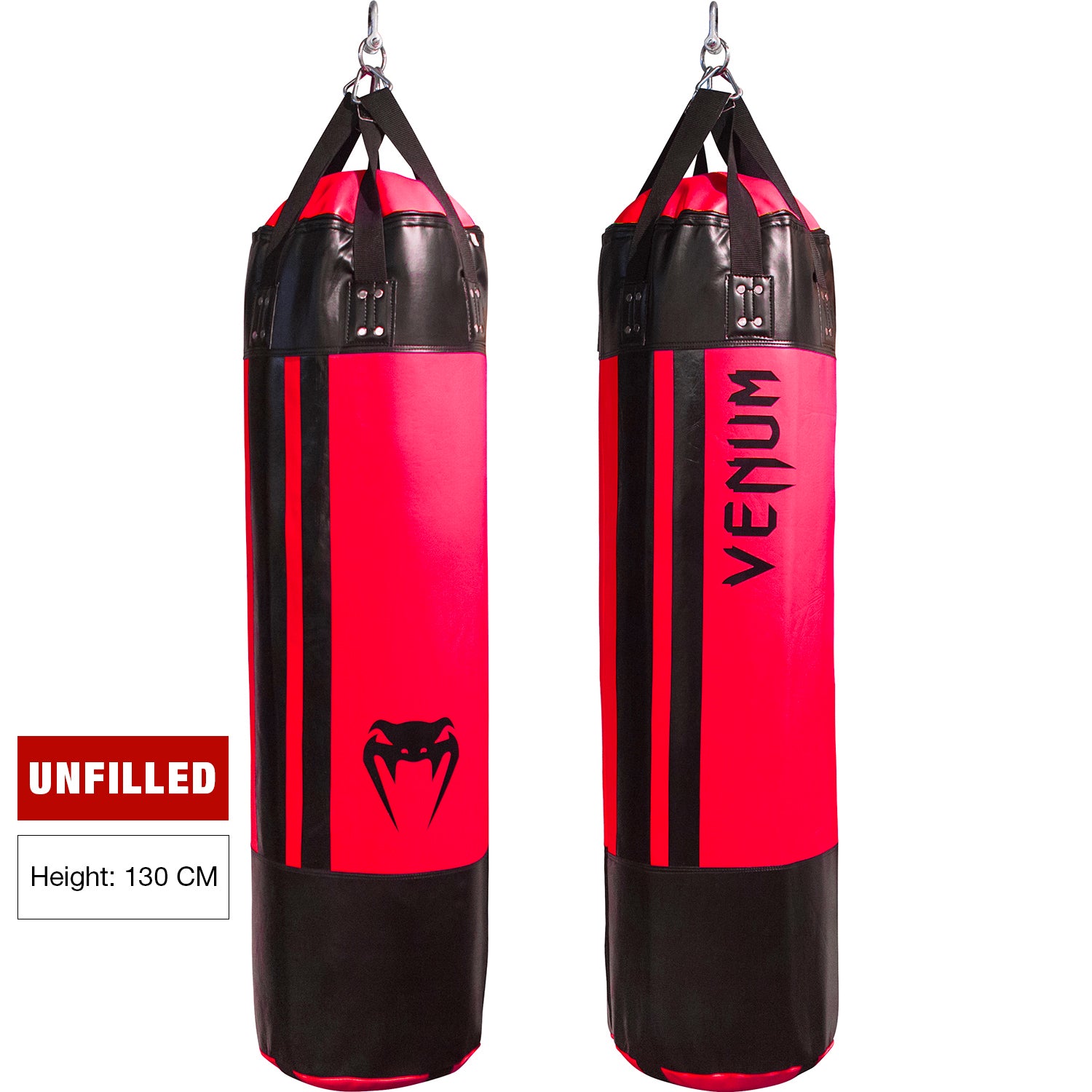 venum-hurricane-boxsack-130cm-ungef-llt-schwarz-neo-pink image 2