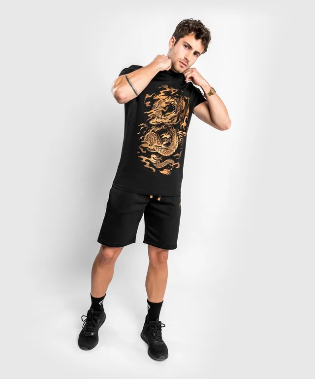 venum-dragon-s-flight-t-shirt-herren-schwarz-bronze image 1