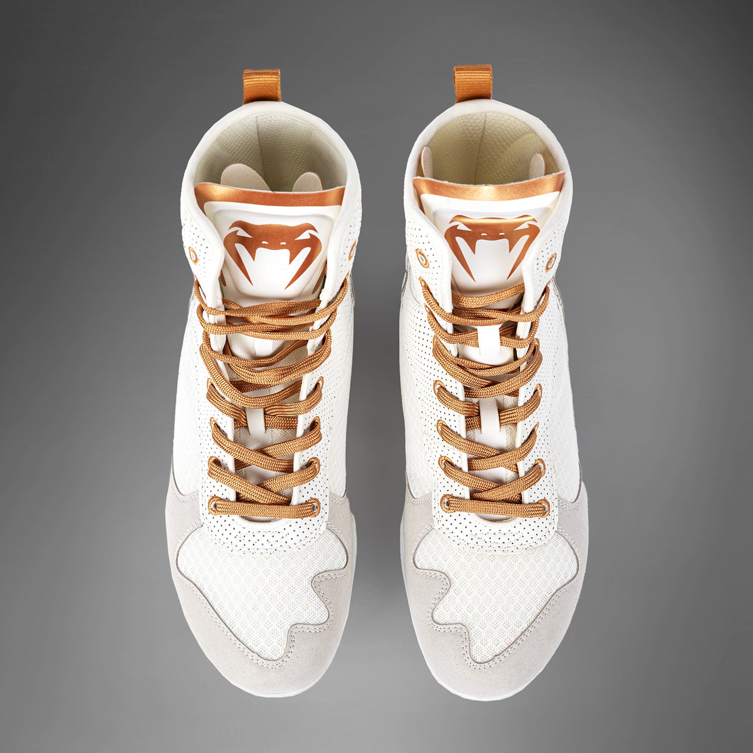 venum-elite-monogramm-boxschuhe-wei-gold image 3