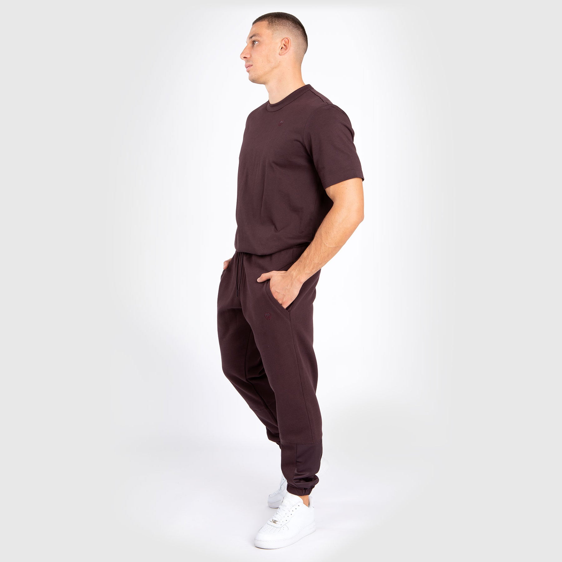venum-silent-power-jogger-herren-dunkelbraun-baumwolle image 2