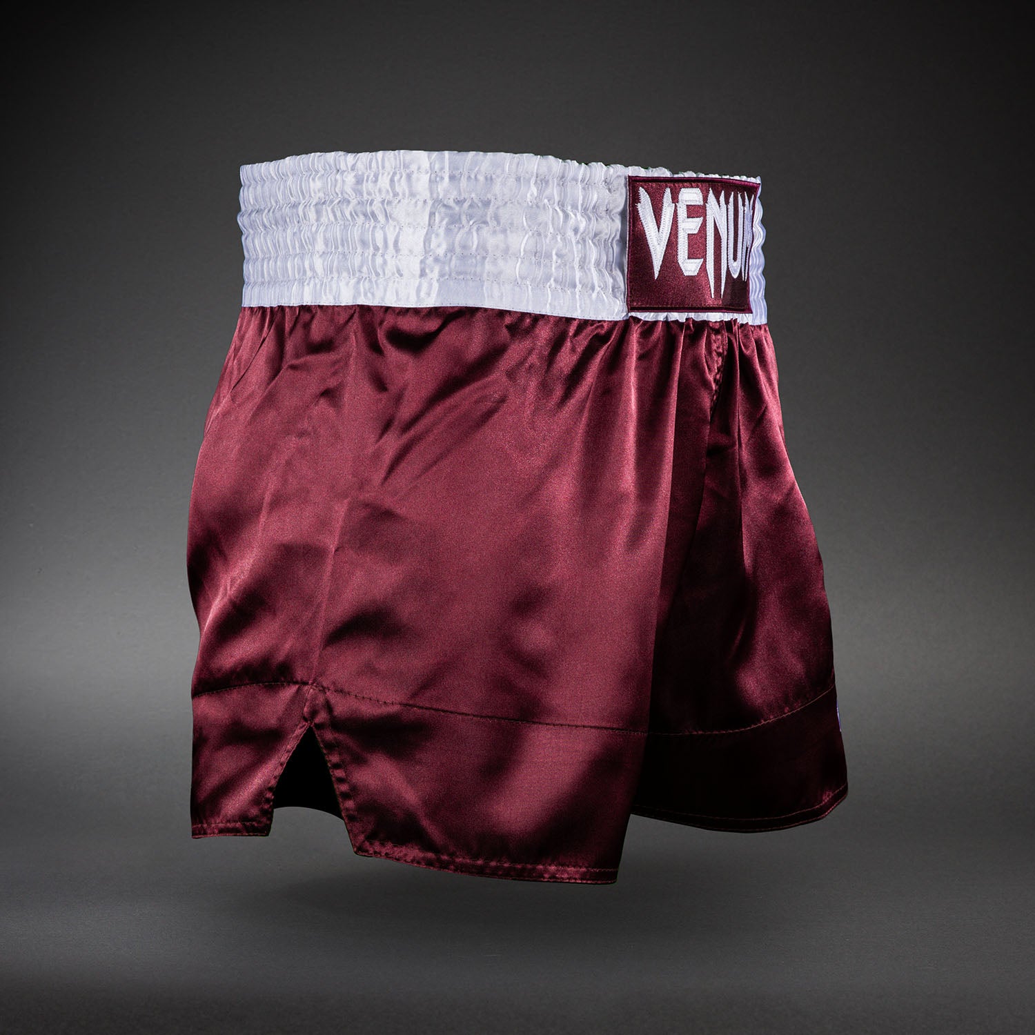 venum-classic-muay-thai-shorts-unisex-burgunder image 3