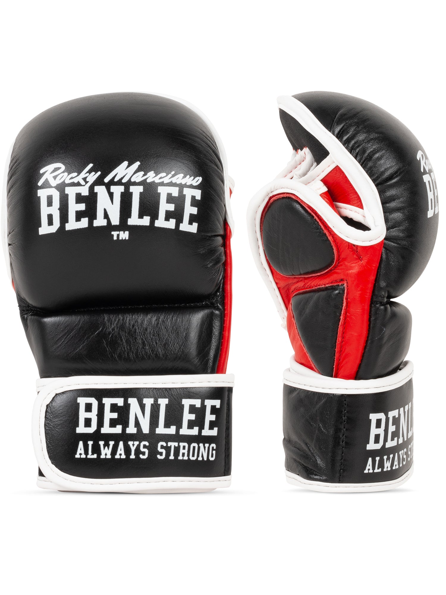 benlee-striker-mma-handschuhe-leder-trainingshandschuhe-mit-handgelenk-fixierung image 2