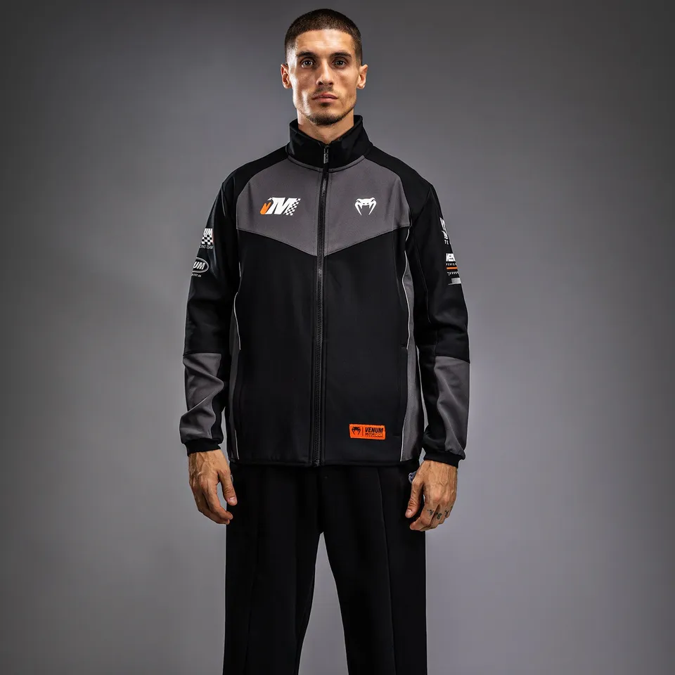 venum-motorsport-softshell-jacke-tiefschwarz image 1