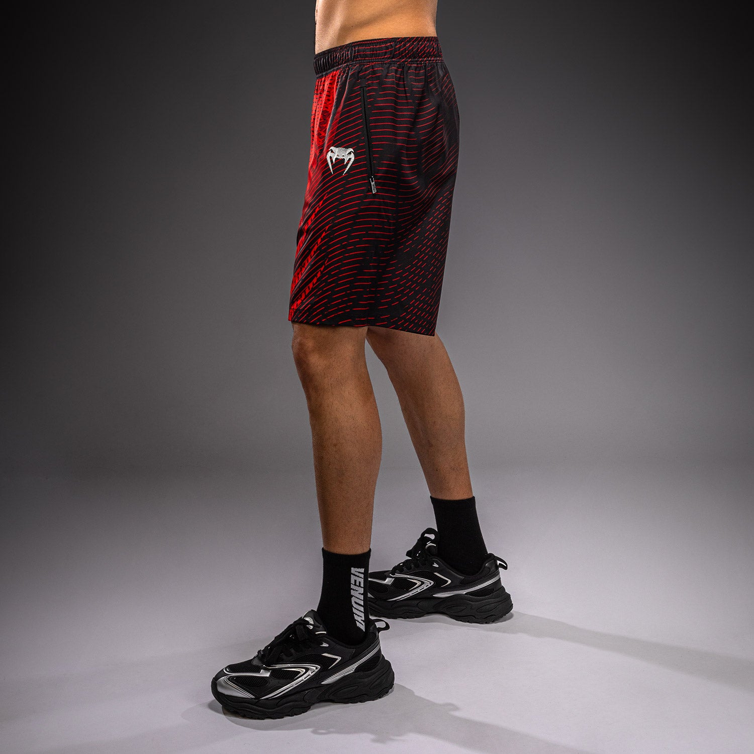 venum-galactic-3-0-trainingsshorts-herren-rot-silber image 3