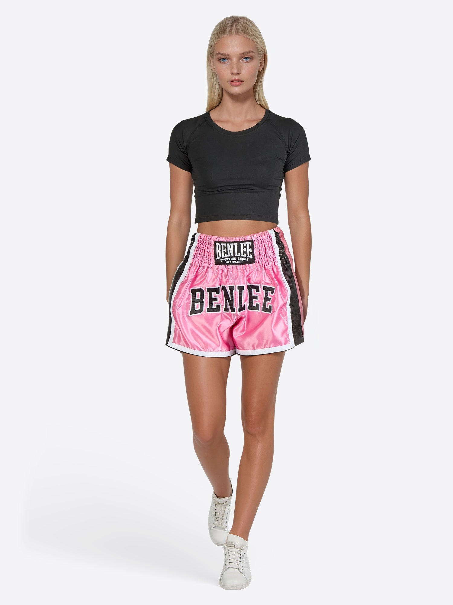 benlee-dagett-muay-thai-shorts-satin-thaiboxhose-mit-seitenschlitz image 8
