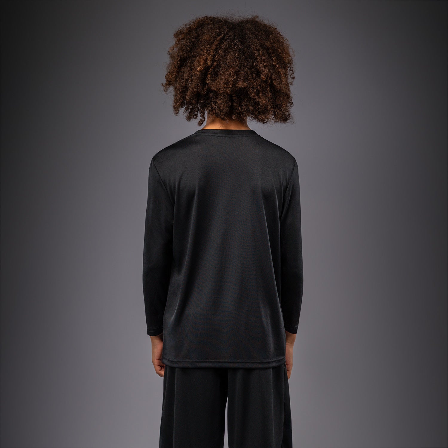 venum-lineup-t-shirt-langarm-f-r-kinder-schwarz-wei image 3
