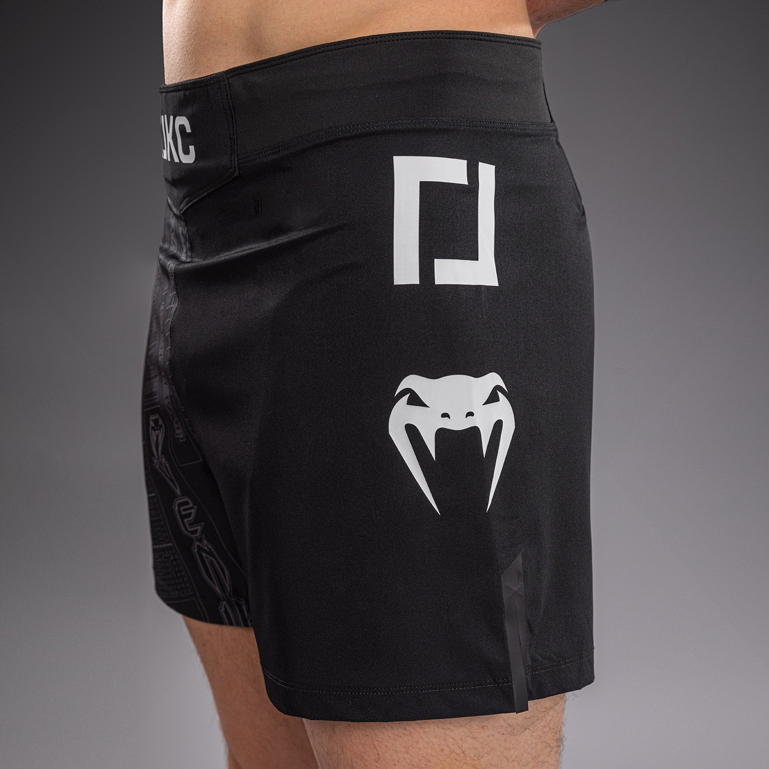 karate-combat-by-venum-fightshorts-schwarz-grau image 5