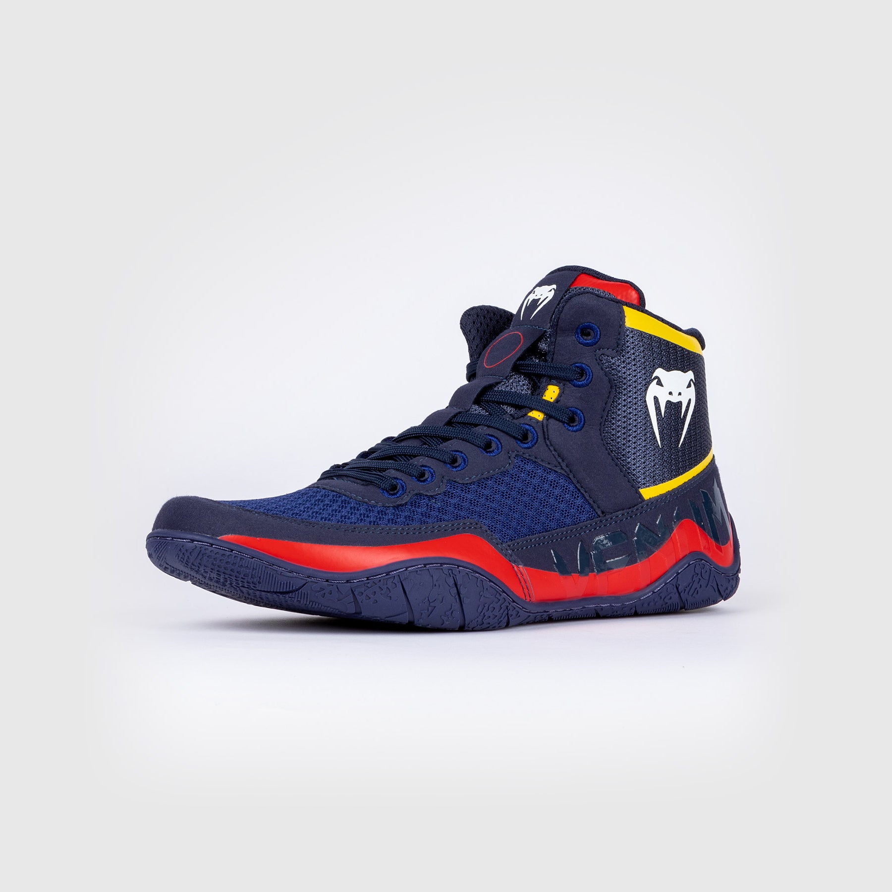 venum-elite-wrestling-schuhe-blau-gelb image 3