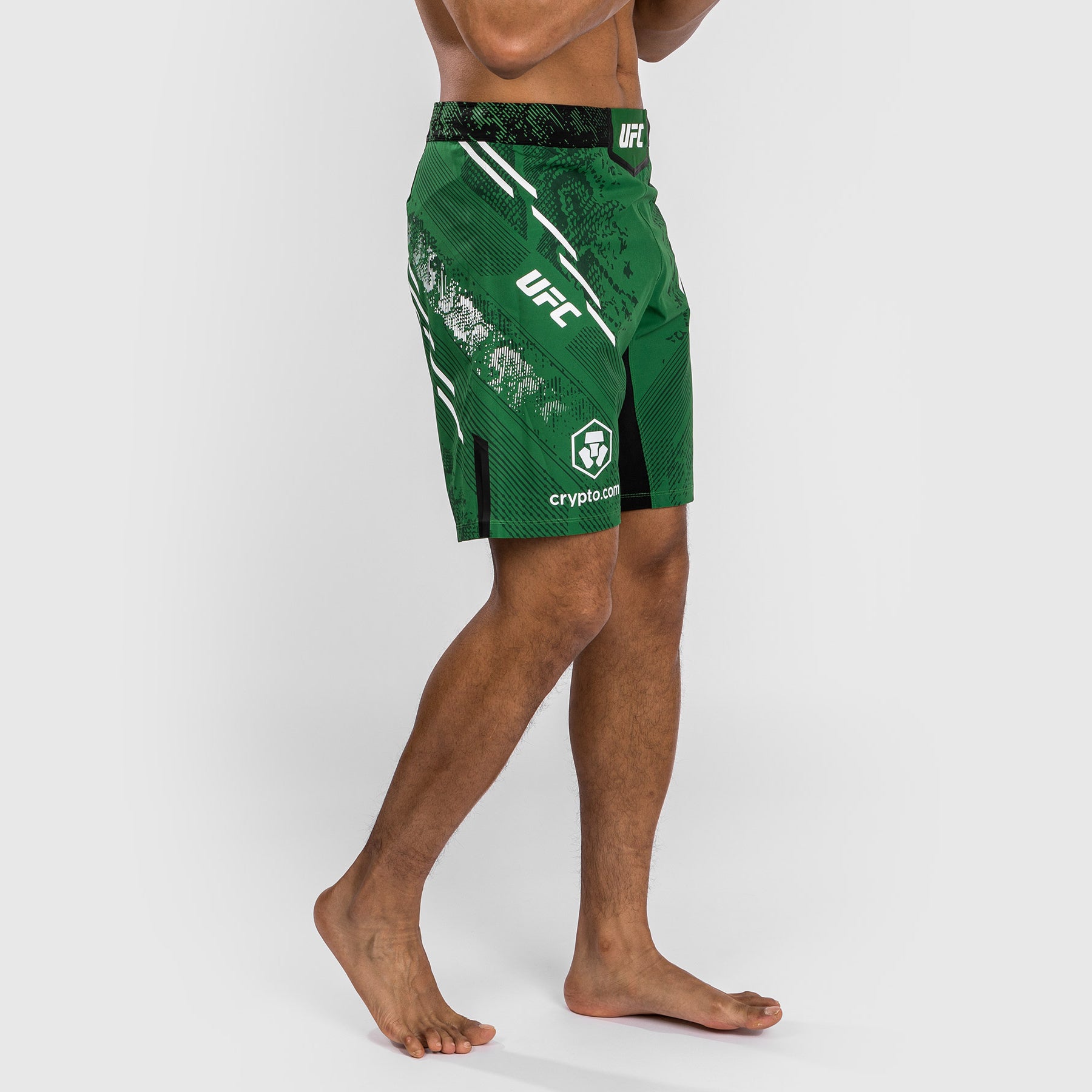 ufc-adrenaline-by-venum-authentic-fight-night-kampfshorts-herren-long-fit-gelb image 4