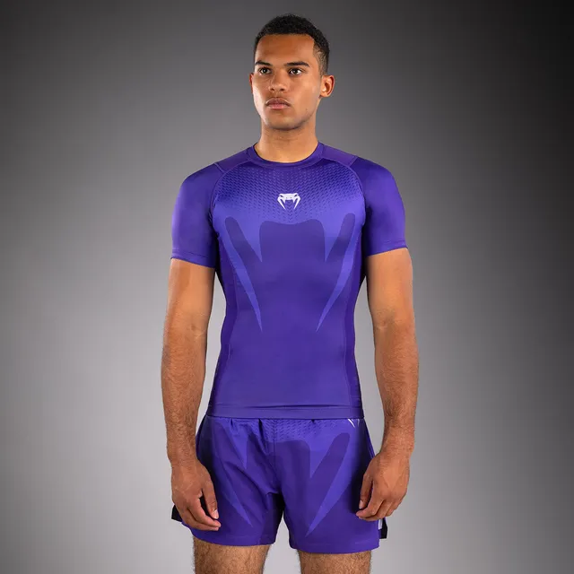 venum-no-gi-rashguard-langarm-herren-lila-ibjjf-approved image 1