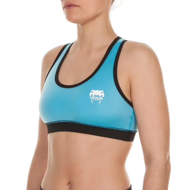 venum-essential-sport-bh-damen-blau image 1